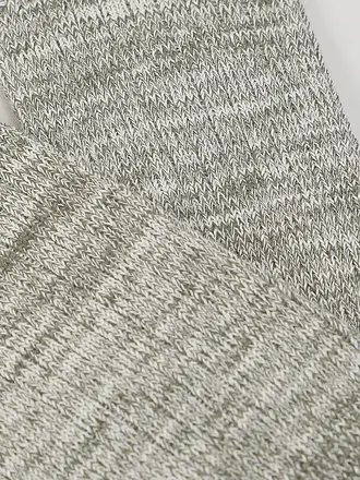 NUDIE JEANS | Socken RASMUSSON green / beige | 